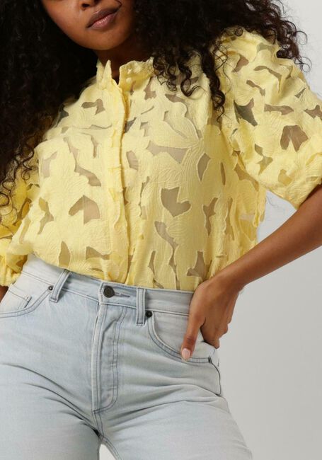 Gele LEVETE ROOM Blouses ASTER 2 - large