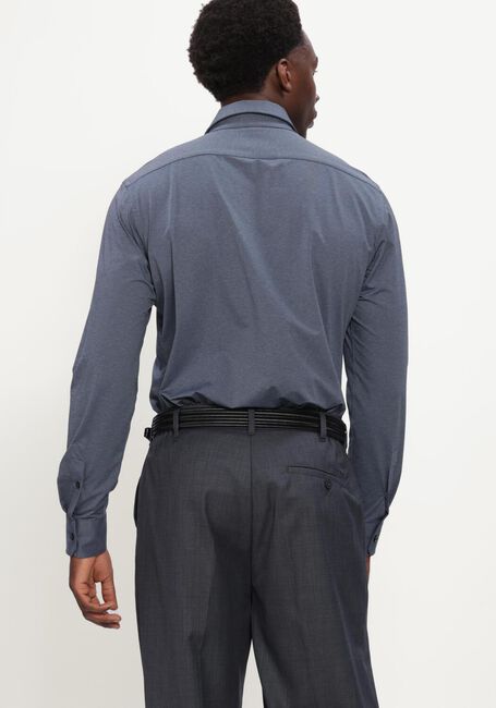 Blauwe XACUS Klassiek overhemd ACTIVE SHIRT 520ML - large