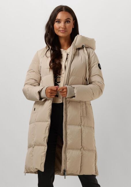 Beige MOS MOSH Gewatteerde jas NOVA SQUARE DOWN COAT - large