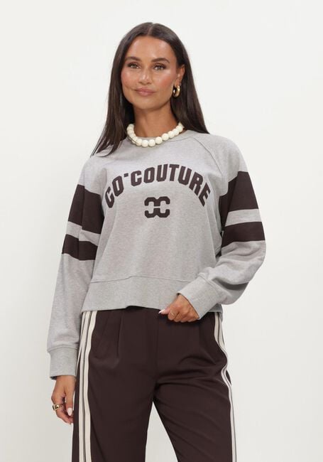 Grijze CO'COUTURE Sweater ERISCC COLLEGE SWEAT - large
