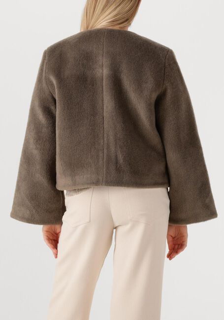 Taupe STUDIO AR Jack AUBREY FAUX MOHAIR - large