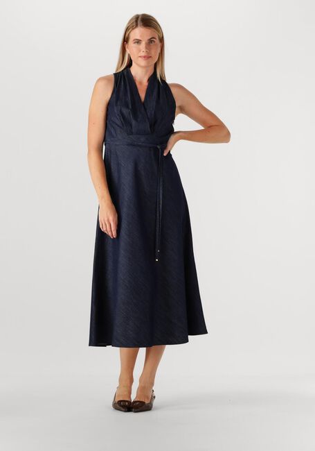 Donkerblauwe LUISA CERANO Midi jurk 728601/4176 - large
