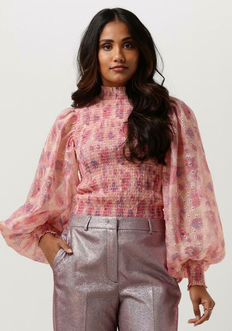 Roze BRUUNS BAZAAR Blouses HYSSOP SILKE BLOUSE - large
