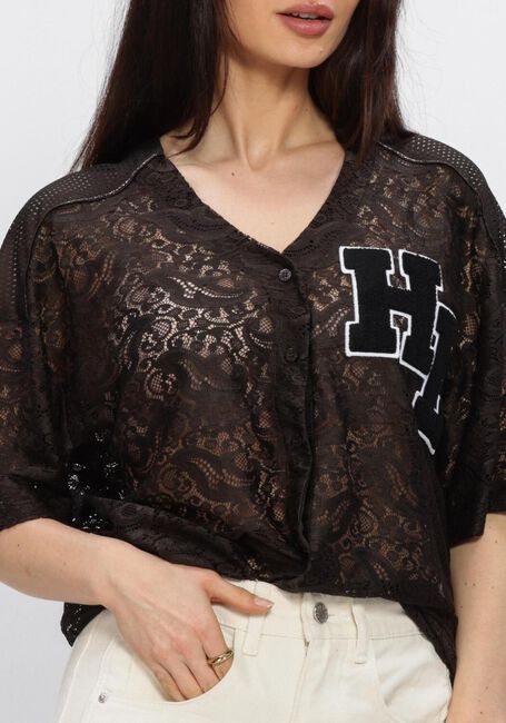 Bruine HAUTE L'AMITI&Eacute; Top COURT LACE TEE - large