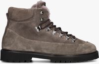 Grijze NUBIKK Veterboots LOGAN CHAD FUR - medium