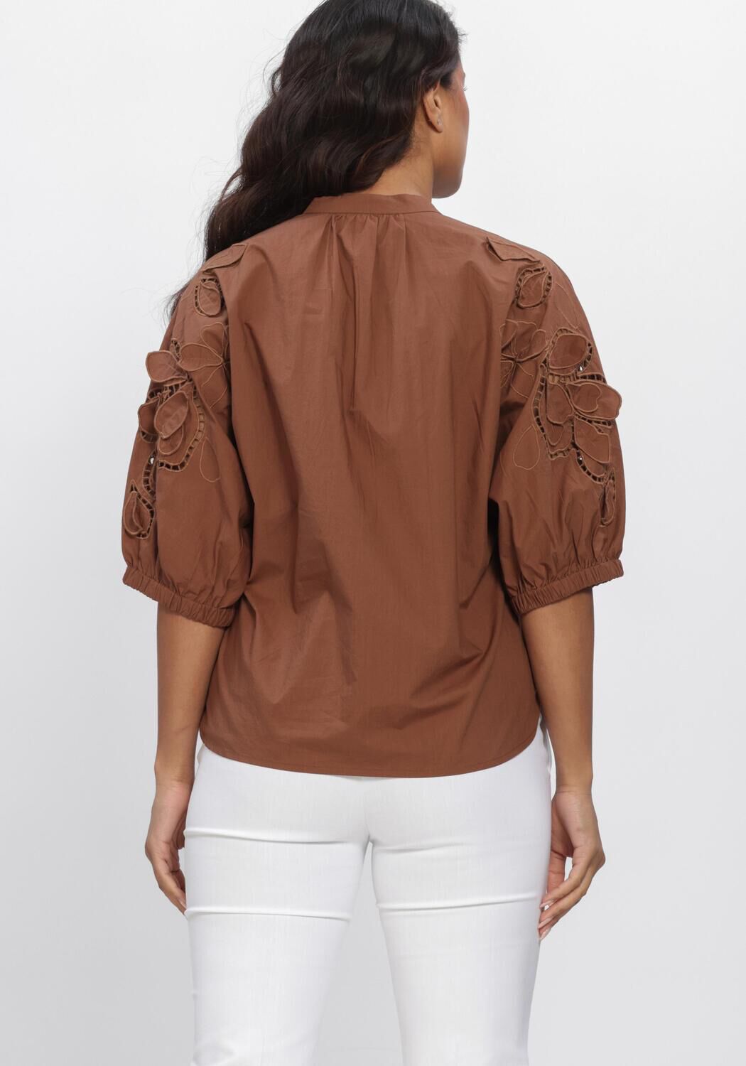 Bruine LUISA CERANO Blouses 238676/4202-00 - large