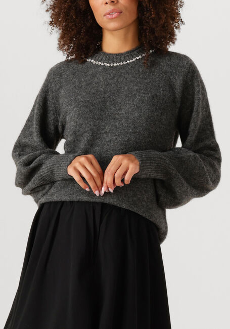 Donkergrijze COPENHAGEN MUSE Trui CMIBRA-PULLOVER - large