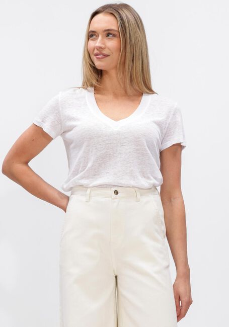 Witte JANICE T-shirt LEE - large