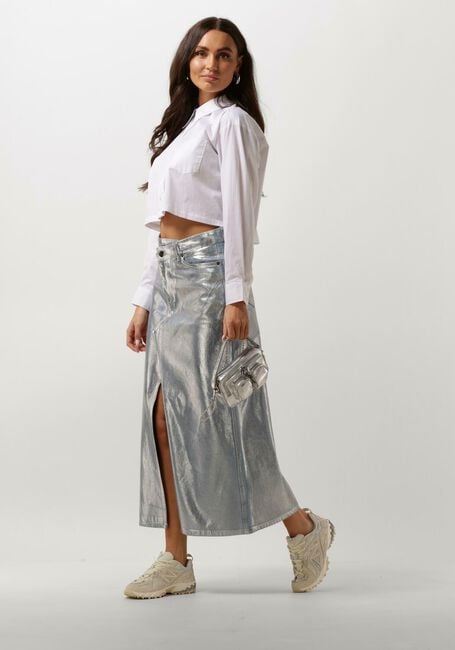 Witte CO'COUTURE Blouses COTTON CRISP CROPPED SHIRT - large