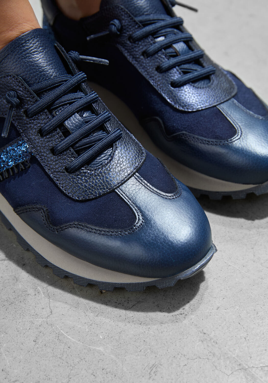 Blauwe HISPANITAS Sneakers CHI243689 - large