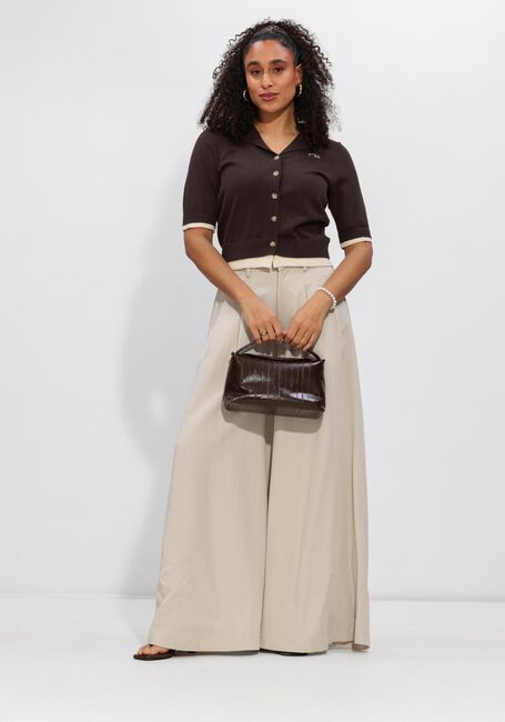 Beige CO'COUTURE Wijde broek PAMCC SKIRT LL PANT - large