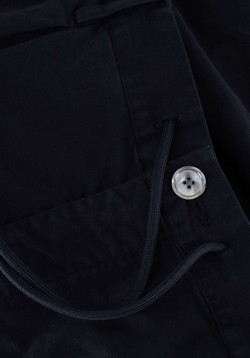 Donkerblauwe PROFUOMO Korte broek SHORT SPORTCORD GD - large