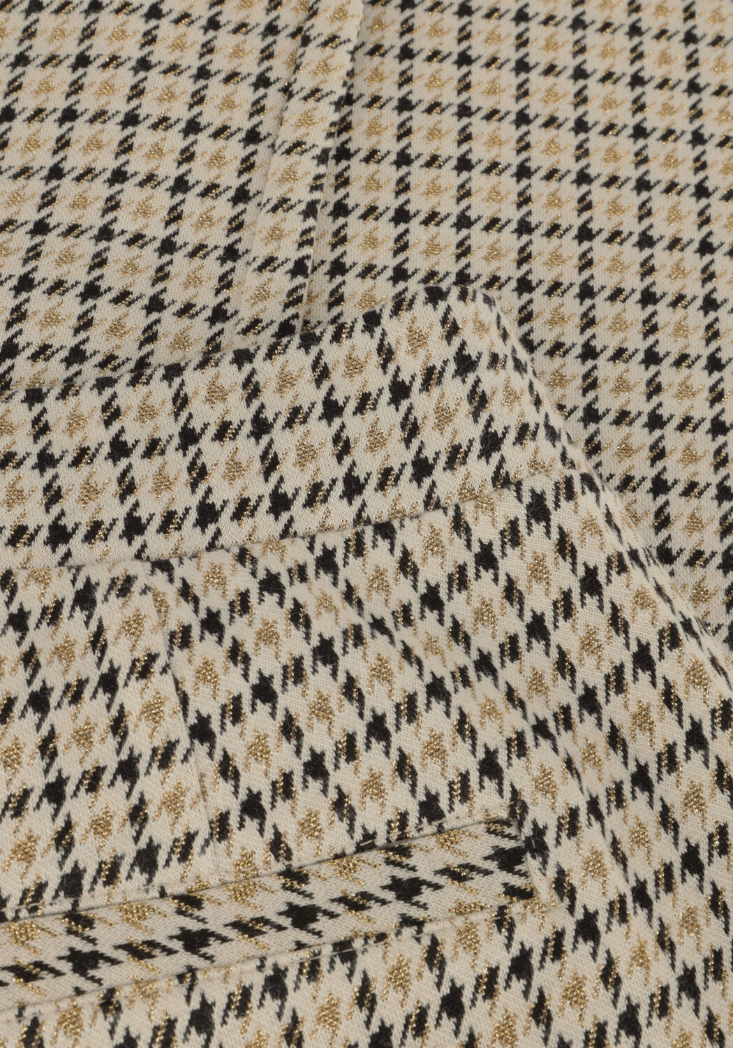 Multi SUMMUM Flared broek FLARED PANTS PRINCE DE GALLES WITH LUREX - large