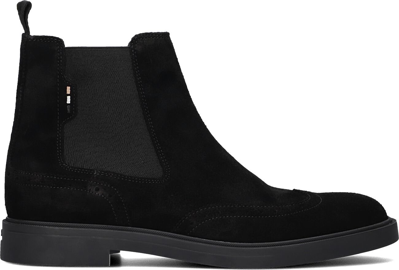 Boss Chelsea Boots Heren Calev_cheb, Maat: 46, Materiaal: Suède, Kleur: Zwart