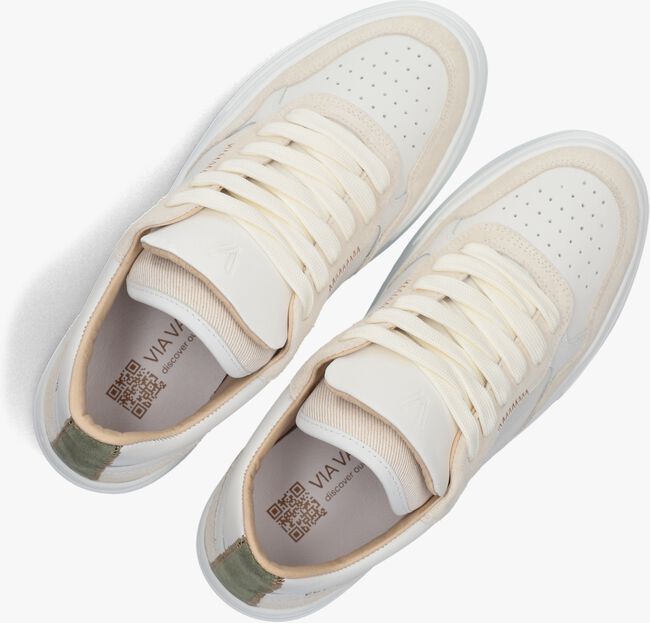 witte via vai lage sneakers isa cecile - Main Image
