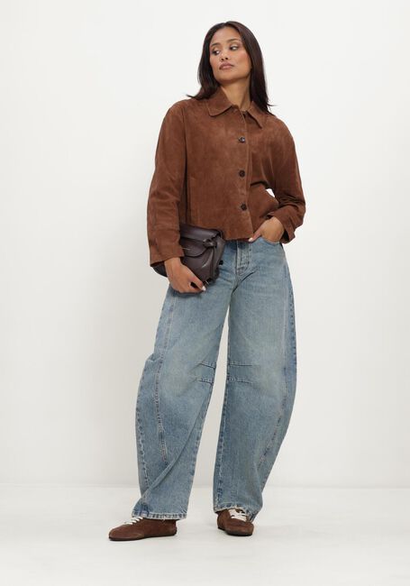 Lichtblauwe LOIS JEANS Wide jeans ALIANA - large