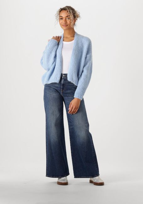 Lichtblauwe KNIT-TED Vest BECKY - large