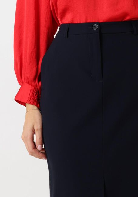 Blauwe SUMMUM Midirok SKIRT VISCOSE BLEND - large
