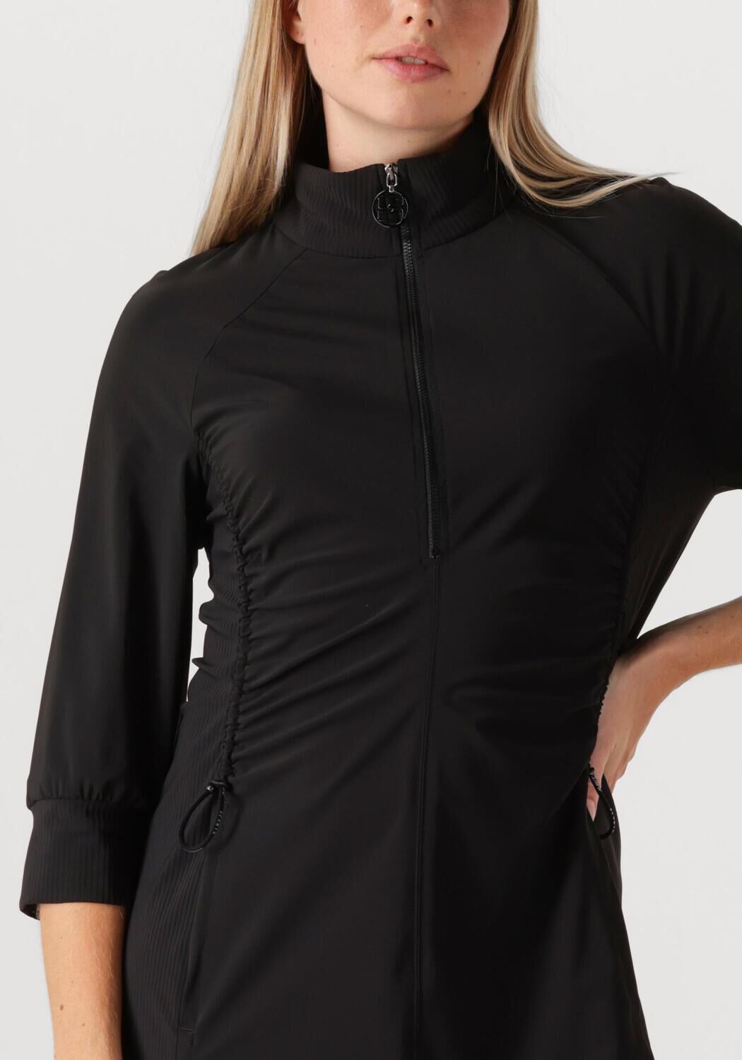 Zwarte MARC CAIN SPORTS Mini jurk ZS 21.18 J40 - large