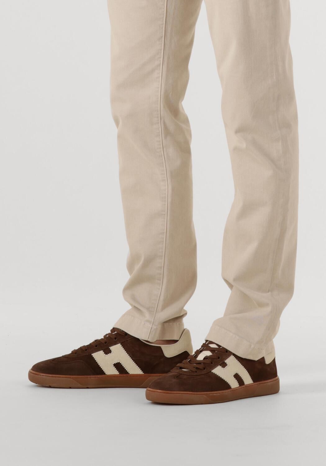 Bruine HOGAN Lage sneakers COOL ALLACCIATO H - large