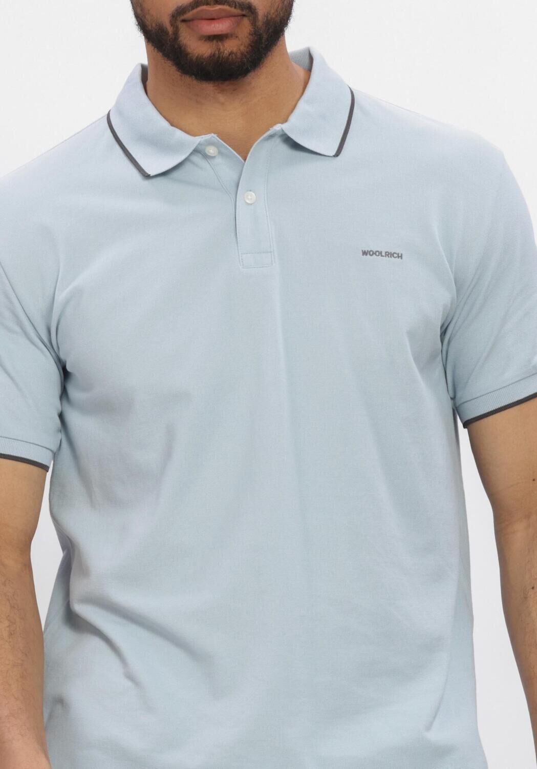Lichtblauwe WOOLRICH Polo MONTEREY - large