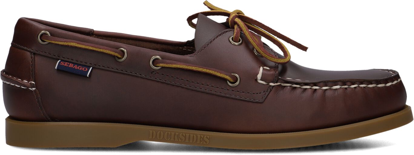 Sebago Veterschoenen
Heren Docksides, Maat: 45, Materiaal: Leer, Kleur: Bruin afbeelding