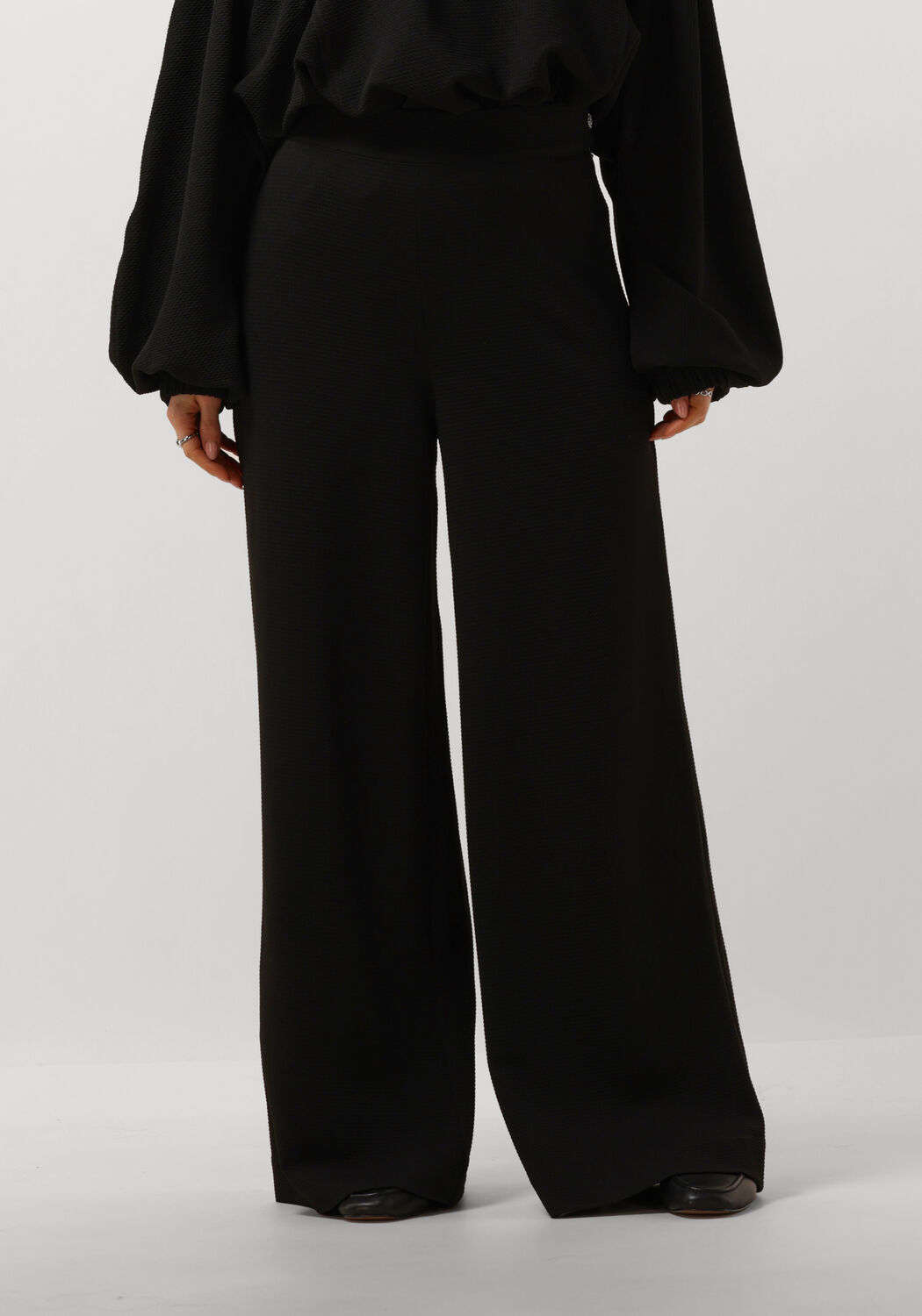 Co'Couture Wijde Broek Dames Hazelcc Wide Long Pant, Maat: XS, Kleur: Zwart