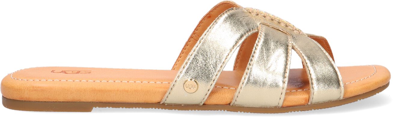UGG Slippers
Dames W Teague, Maat: 37, Materiaal: Leer, Kleur: Goud