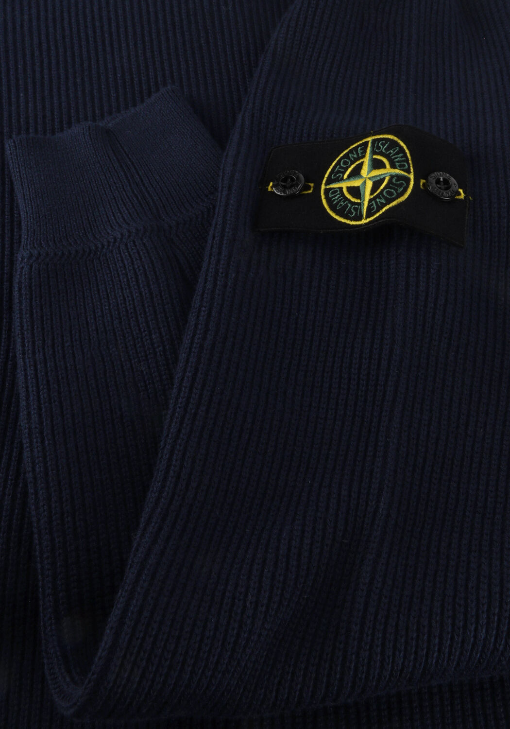 Donkerblauwe STONE ISLAND Trui CREW NECK S00D8 - large