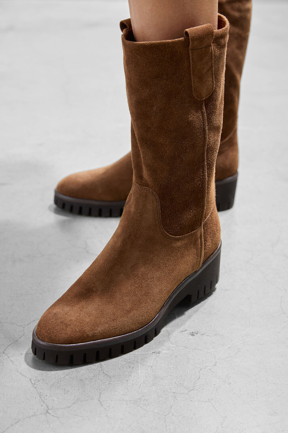 Cognac LAMICA Enkellaarsjes I22 UMBRETTA SUE - large