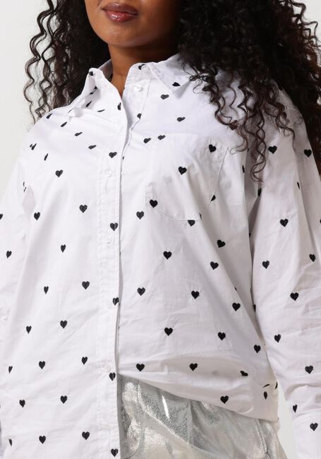 Witte CO'COUTURE Blouses HEARTCC OVERSIZE SHIRT - large