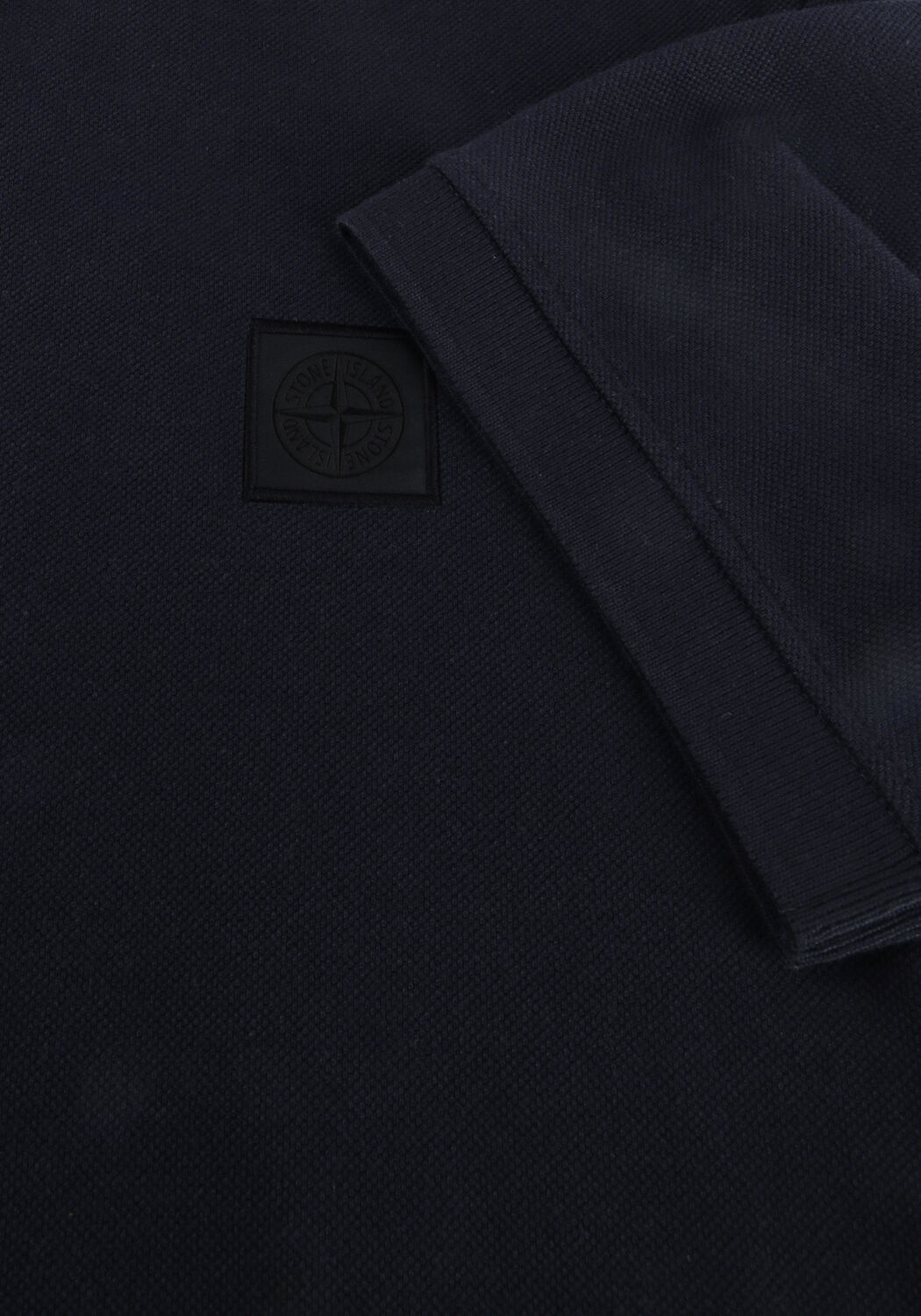 Zwarte STONE ISLAND Polo SS POLO S0F39 - large