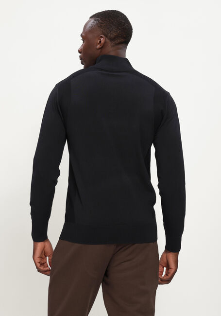 Zwarte GENTI Truien/vesten TURTLE ZIP LS - large