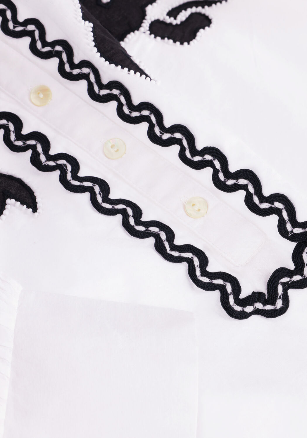 Witte ANTIK BATIK Blouses DALI BLOUSE - large