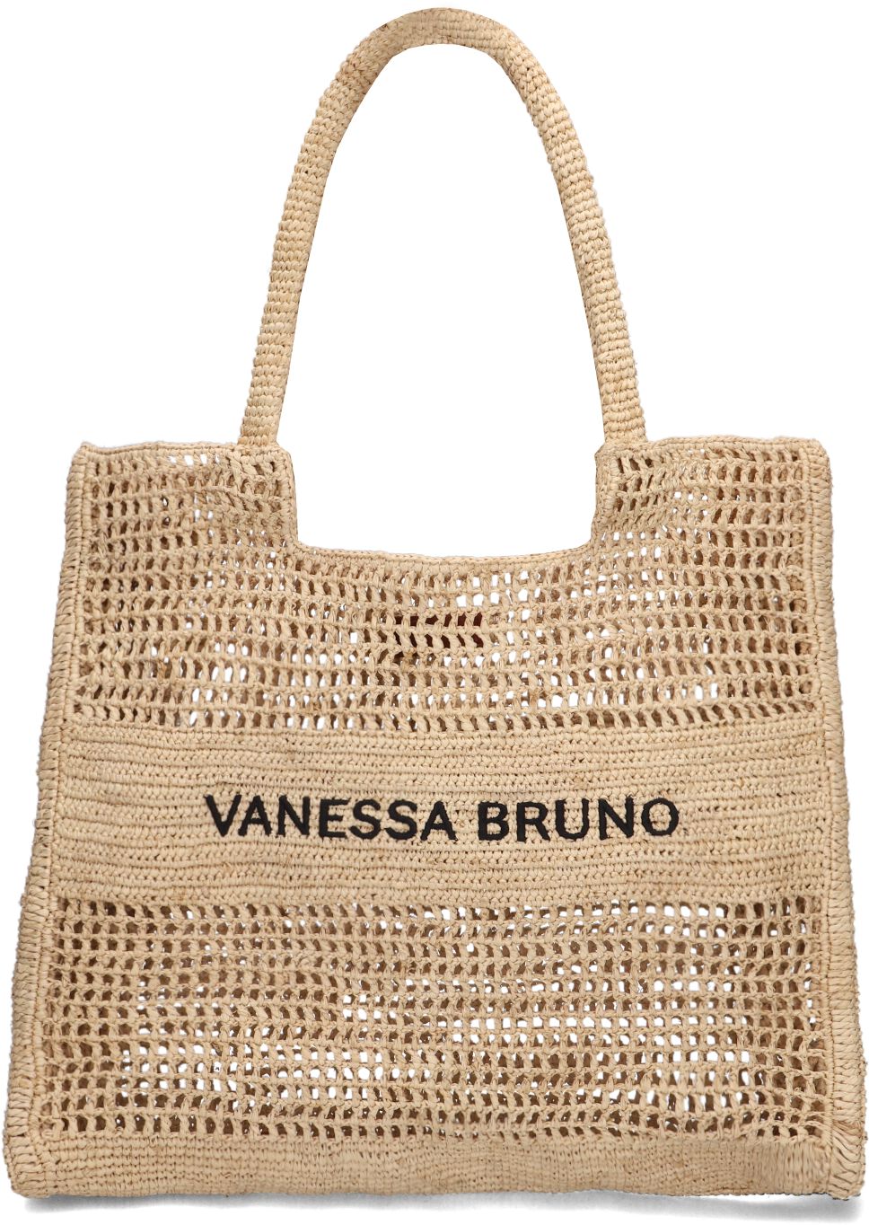 Vanessa Bruno Vanessa Bruno Handtas Dames Panier Gm, Materiaal: Raffia, Kleur: Beige
