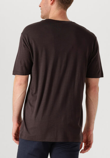 Bruine WAHTS T-shirt BERKLEY VIRGIN WOOL - large