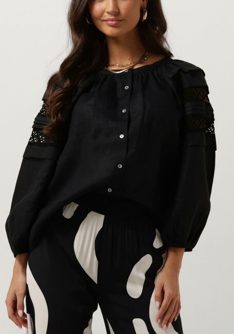 Zwarte RESORT FINEST Blouses BLOUSE CHIC - large