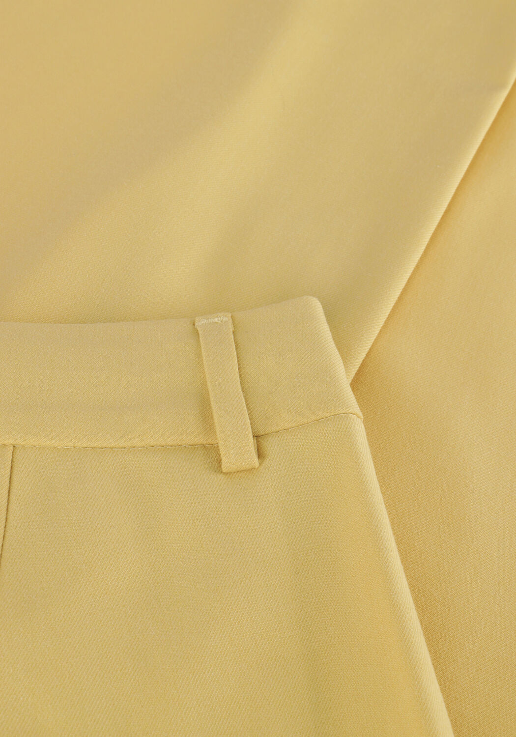 Gele GESTUZ Pantalon PAULA WIDE PANTS - large