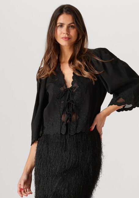 Zwarte COPENHAGEN MUSE Blouses MADELYN BLOUSE - large