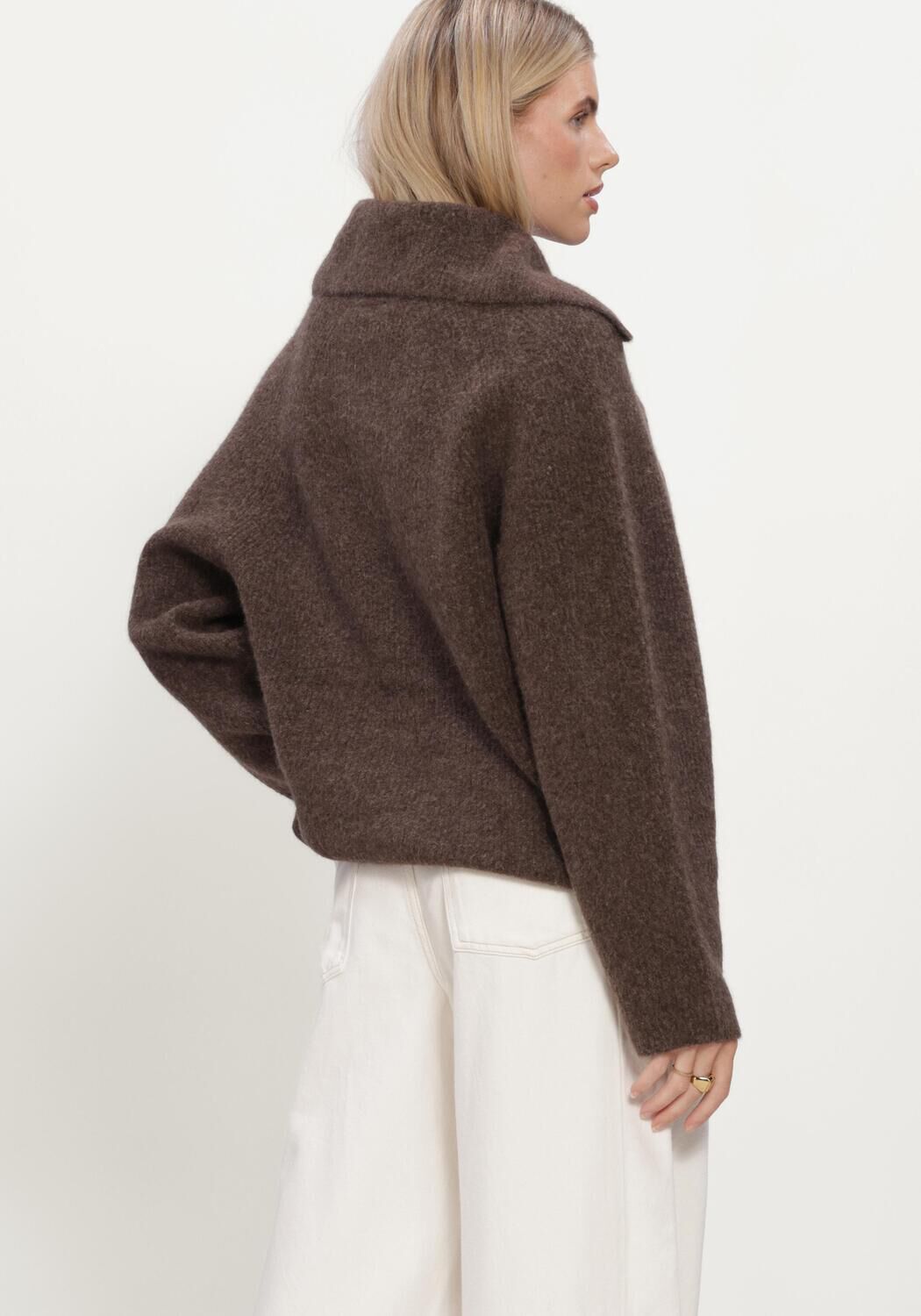 Bruine KNIT-TED Vest MILO CARDIGAN - large