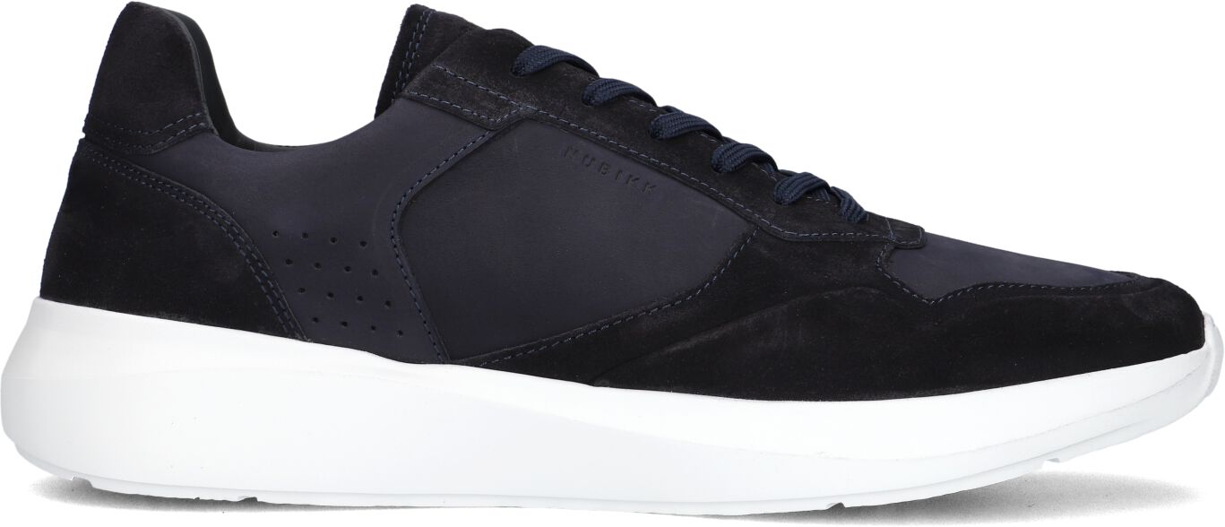 Nubikk Lage Sneakers Heren Rocky Road Wave, Maat: 46, Materiaal: Nubuck, Kleur: Blauw