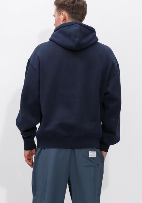 Donkerblauwe NEW AMSTERDAM SURF ASSOCIATION Sweater CHOP HOODIE - large