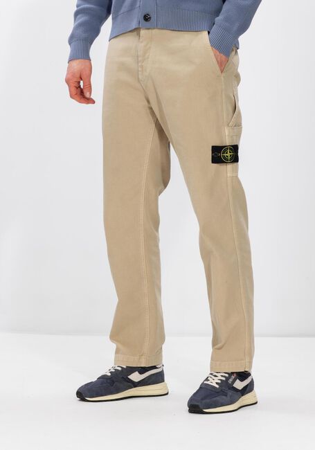 Beige STONE ISLAND Chino TROUSERS S0184 - large