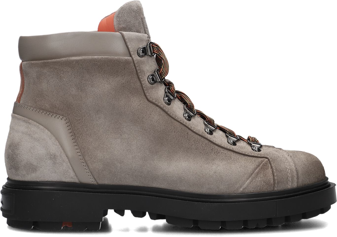 Santoni Veterboots Heren 18190, Maat: 46, Materiaal: Suède, Kleur: Bruin