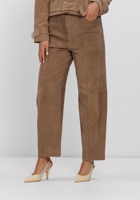 Beige IBANA Broeken PARAL SUEDE - large