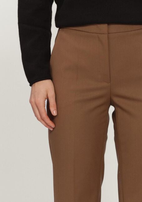 Bruine LUISA CERANO Broeken FLARED-PANTS AUS WOLL-MIX - large