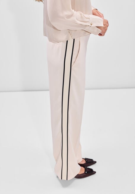 Creme DANTE6 Wijde broek HUSH TAPED TAILORED PANTS - large