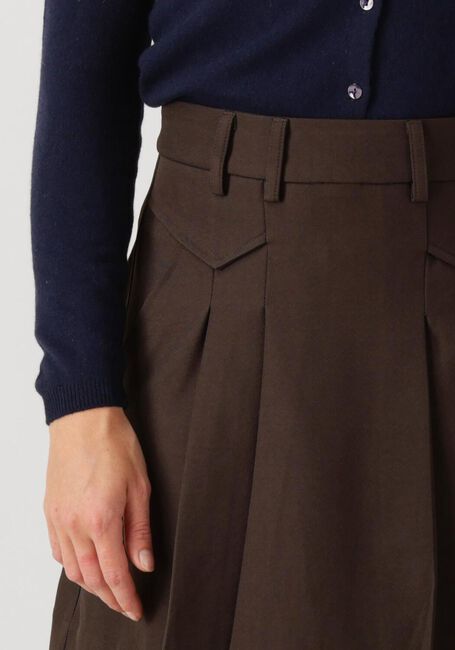 Bruine CO'COUTURE Minirok LUNA POCKET PLEAT MINI SKIRT - large