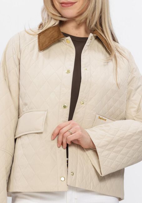 Beige BARBOUR Jack KIRBY QUILTED JACKET - large