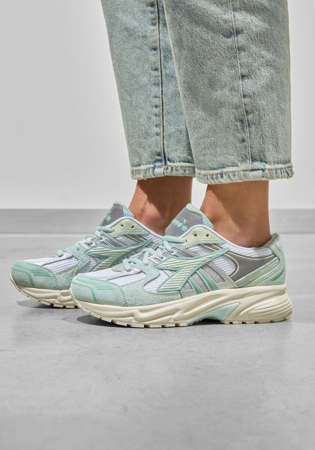 Blauwe DIADORA HERITAGE Lage sneakers MYTHOS STAR - medium